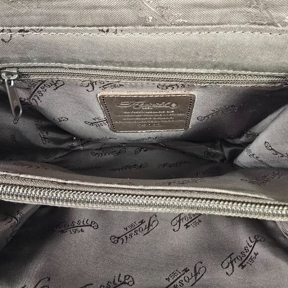 Fossil Vintage Leather Crossbody Brown #75082 - Picture 6 of 16